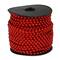 Metallic Beaded Commercial Christmas Garland - 66' x .15" - Red - Unlit